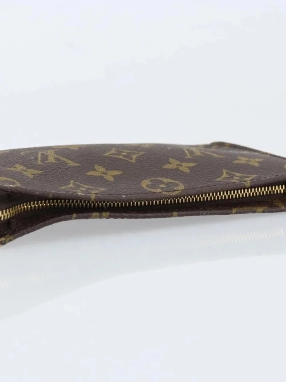 LOUIS VUITTON Monogram Bucket PM Accessory Pouch LV Auth ka2841
